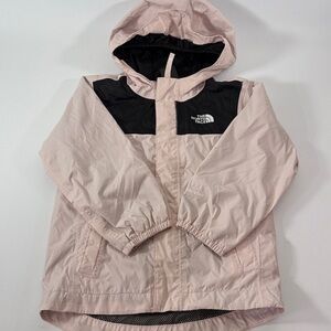 The North Face Light Pink and Black Jacket